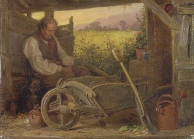 Starý zahradník od Briton Riviere