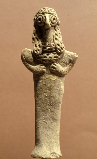 Figurka Ashery, Kananejská, 999-600 př.nl (hlína) od Bronze Age