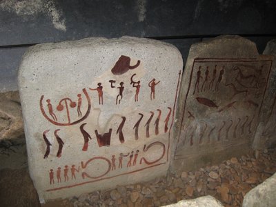 Královský hrob poblíž Kivik Kungagraven, 1. polovina 2. tisíciletí před naším letopočtem od Bronze Age culture