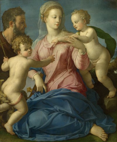 Svatá rodina s Jezulátkem (Madonna Stroganoff) od Bronzino