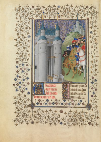 Belles Heures Jeana de France, vévody z Berry od Brothers Limbourg
