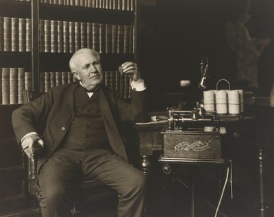 Thomas Alva Edison (1847-1931) od Brothers Pach