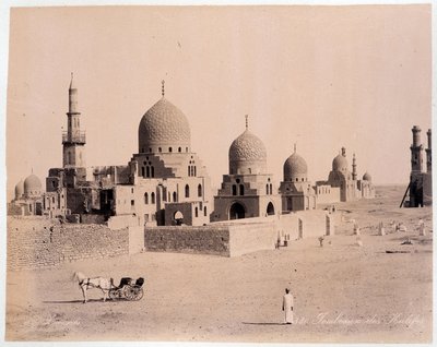 Egypt: hrobka kalives - fotografie bratří Zangali, konec 19. století od Brothers Zangaki