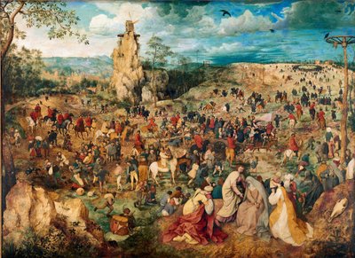 Kristus nesoucí kříž, 1564 od Bruegel