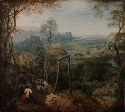 Straka na šibenici od Bruegel