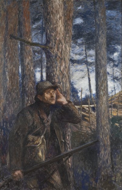 Pytlák, 1894 od Bruno Andreas Liljefors