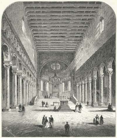 Bazilika SantApollinare in Classe, Ravenna od Bruno Heinrich Strassberger