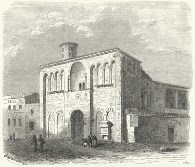 Palác Theoderika Velikého v Ravenně od Bruno Heinrich Strassberger