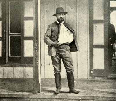 Creelman, těsně po sesednutí z koně..., španělsko-americká válka, 4. července 1898, 1899. od Burr McIntosh