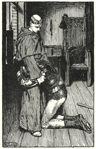 Ilustrace pro The Cloister and The Hearth od Charlese Reade (litho) od Byam (after) Shaw