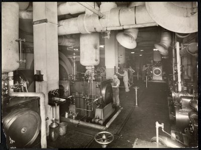 Kotelna v hotelu McAlpin, 1913 (stříbrný želatinový tisk) od Byron Company