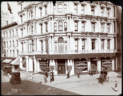 Gilsey House, Broadway a 29th Street, New York, 1906 (stříbrný želatinový tisk) od Byron Company