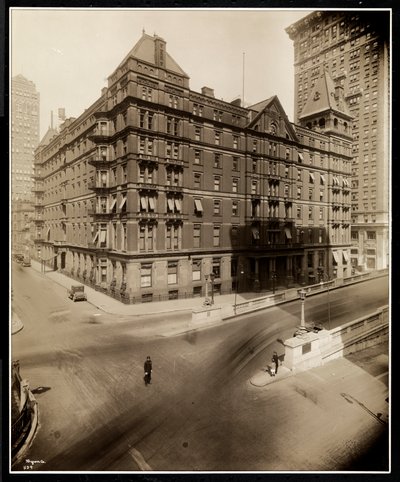 The Murray Hill Hotel, Park Avenue a 40th Street, New York, 1919 (stříbrný želatinový tisk) od Byron Company
