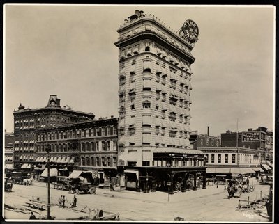 The Pabst Hotel, 42nd Street, Broadway a 7th Avenue, New York, 1919 (stříbrný želatinový tisk) od Byron Company