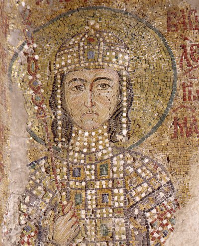 Alexios Komnenos v Hagia Sophia (mozaika) od Byzantine
