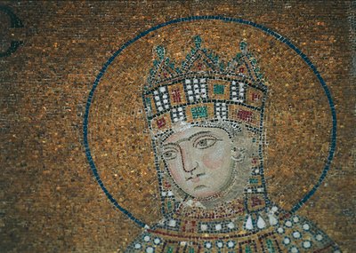 Císařovna Zoe v Hagia Sophia (mozaika) od Byzantine