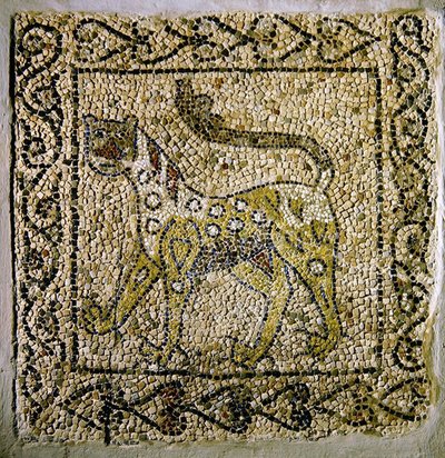 Skvrnitý panter, 1213 (mozaika) od Byzantine