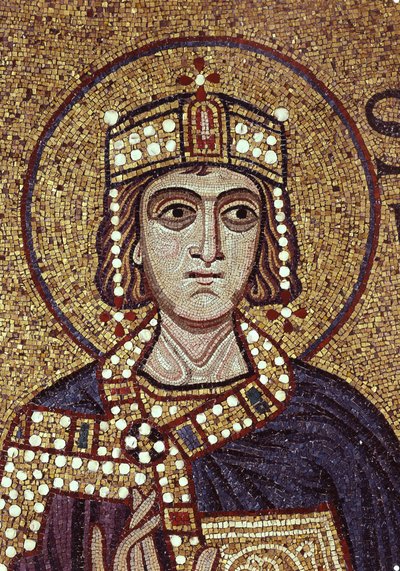King Solomon Detail vnitřní mozaiky v bazilice sv. Marka, 12. století od Byzantine Byzantine