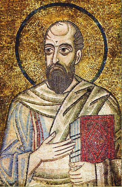 Detail apoštola Pavla od Byzantine Byzantine
