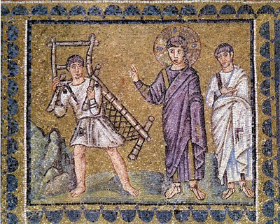 Guerison of the Paralytic, Church of St. Apollinar the Deve of Ravenna (Sant