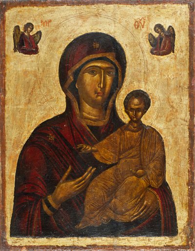 Panna Hodegetria, 1500s. od Byzantine icon.