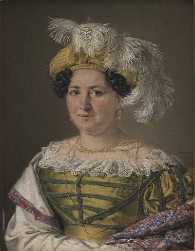 Portrét paní Pauline Hagenové od C.A. Jensen