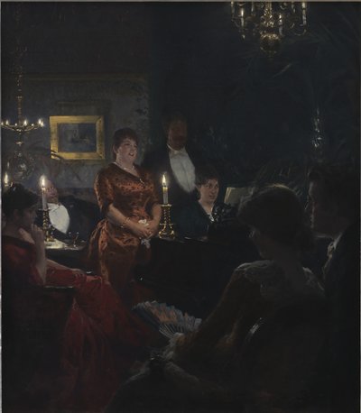Portrét paní Gumperdové od C.A. Jensen