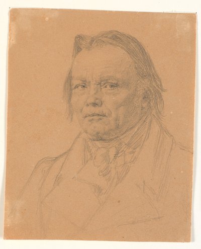 Portrét plukovního veterináře J.C. přítel od C.A. Jensen