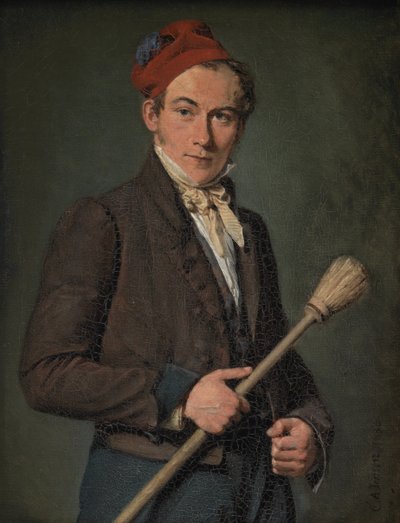 Malíř scén Troels Lund od C.A. Jensen