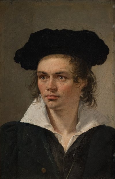 Sochař Hermann Ernst Freund od C.A. Jensen
