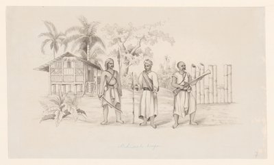 Atchinské jednotky (titul na objektu) od C.D. Wulf (attributed to)