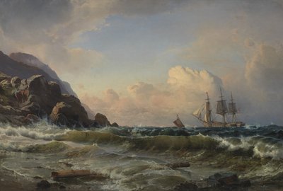 Norské pobřeží od C.F. Sørensen