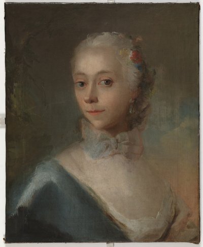 Portrét dámy od C.G. Pilo