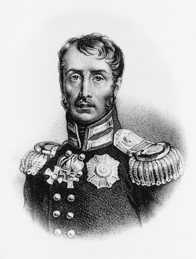 Portrét Fridricha Viléma III. (1770-1840), pruského krále z roku 1797, rytina od J.B. and Brown J. Rowbotham