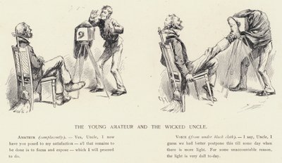 Mladý amatér a zlý strýc (litho) od C.J. Taylor