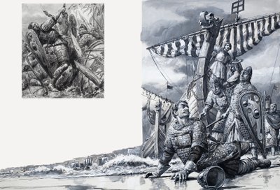 Rozhodující bitvy: William Falls at Hastings od C.L. Doughty