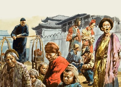 Misery stalked the land of China (kvaš na papíře) od C.L. Doughty