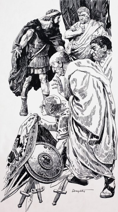 Římští senátoři od C.L. Doughty