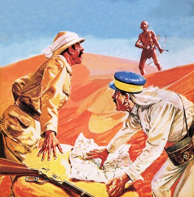 Hledání ztraceného města -- hledání ztraceného města Kalahari od C.L. Doughty