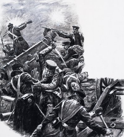 Bitva u Inkermannu, Přepadení gardy od C.L. Doughty