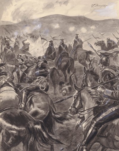 The Charge Of The Light Brigade (kvaš na papíře) od C.L. Doughty