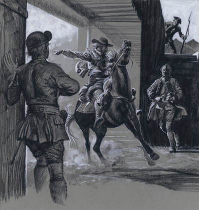 Pevnost (kvaš na papíře) od C.L. Doughty