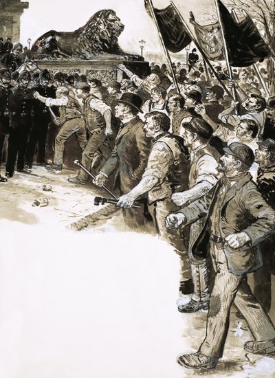 Místo činu: Bitva na Trafalgarském náměstí od C.L. Doughty