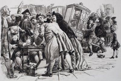 Bublina v Jižním moři (kvaš na papíře) od C.L. Doughty