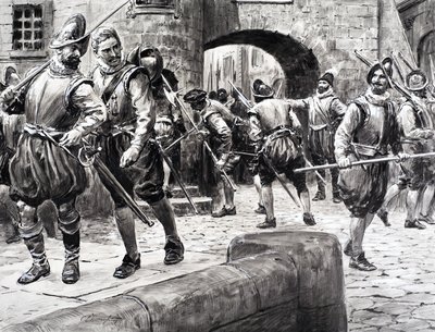 Příběh Francie -- vojáci se shromažďují v Paříži od C.L. Doughty