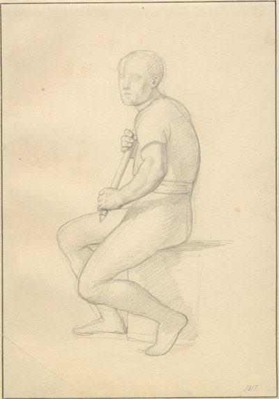 Balderova smrt - studie pro Thora. od Christoffer Wilhelm Eckersberg