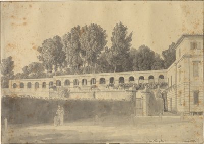 Casino del Muro Torto i Villa Borgheses mají, Řím od Christoffer Wilhelm Eckersberg