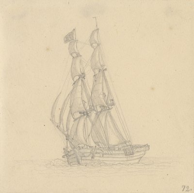 Brig od Christoffer Wilhelm Eckersberg