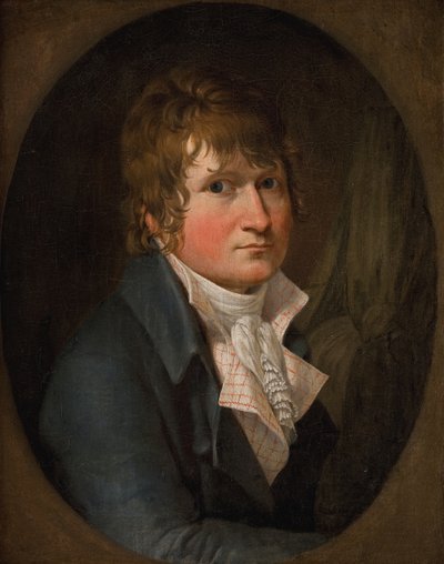 Autoportrét od Christoffer Wilhelm Eckersberg