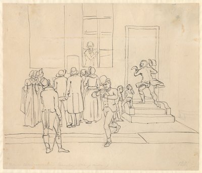 Mimo loterijní sbírku od Christoffer Wilhelm Eckersberg